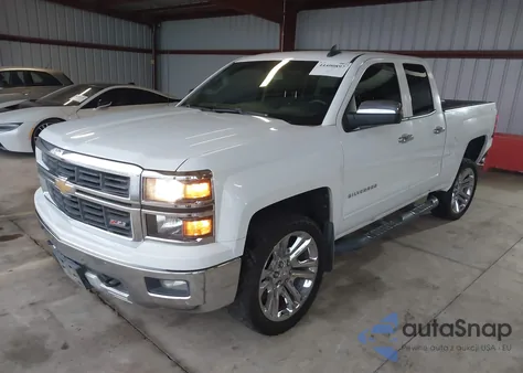2015 Chevrolet Silverado 1500 2Lt из США, поврежденный, VIN 1GCVKREC5FZ375894